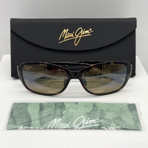 Maui Jim Koki Beach Polarized Sunglasses 433-15T Olive Tortoise Bronze - Picture 1 of 9